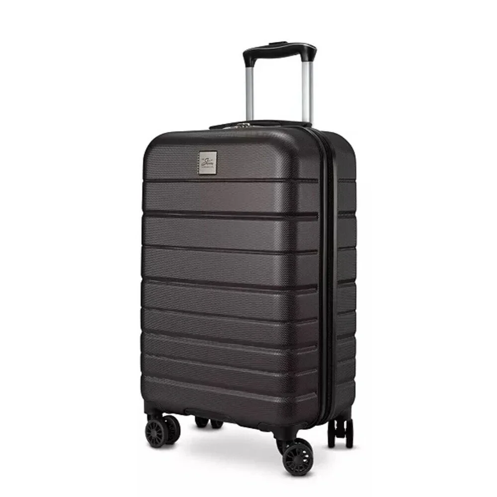 Skyway Epic 2.0 Hardside Carry-On 22 Rolling Suitcase Hard Shell Luggage - Black